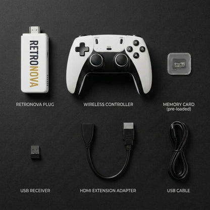 RetroNova Plug - Retro Games TV Stick